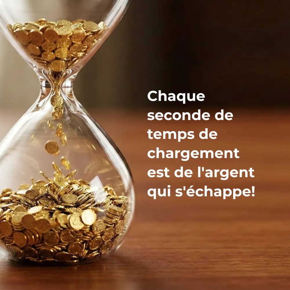 La vitesse de chargement influence directement vos résultats