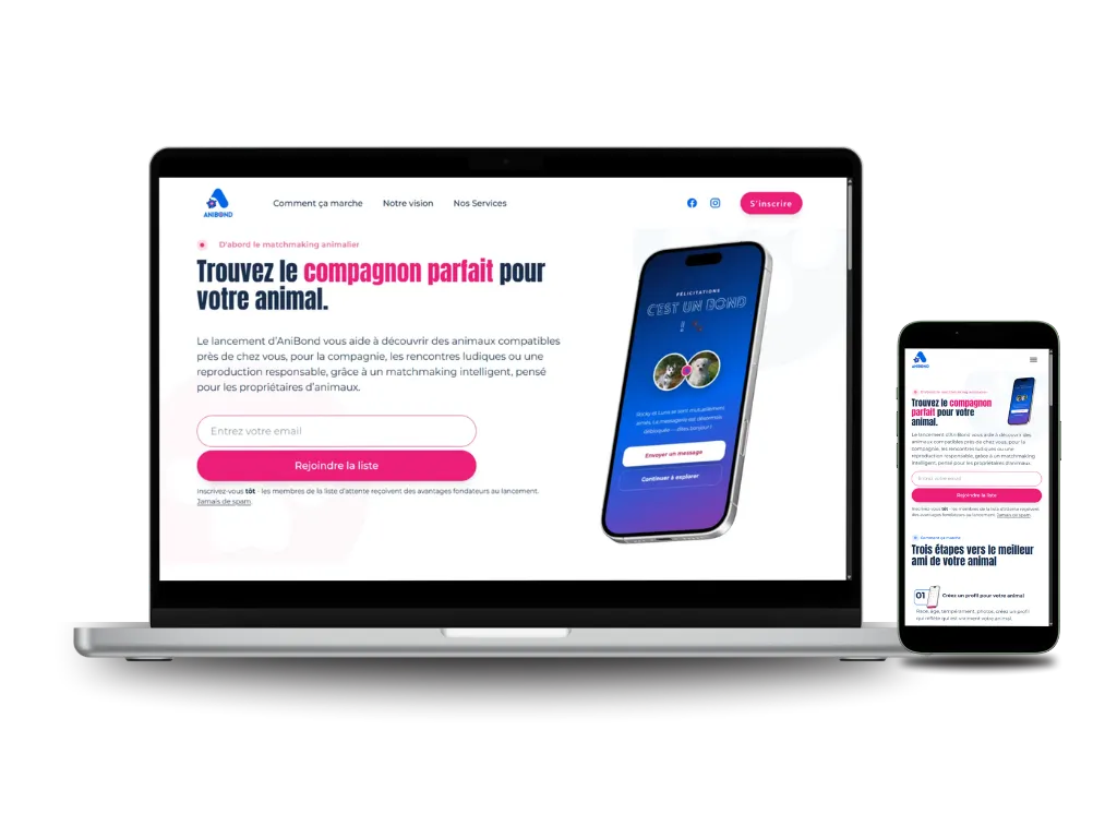 AniBond desktop preview