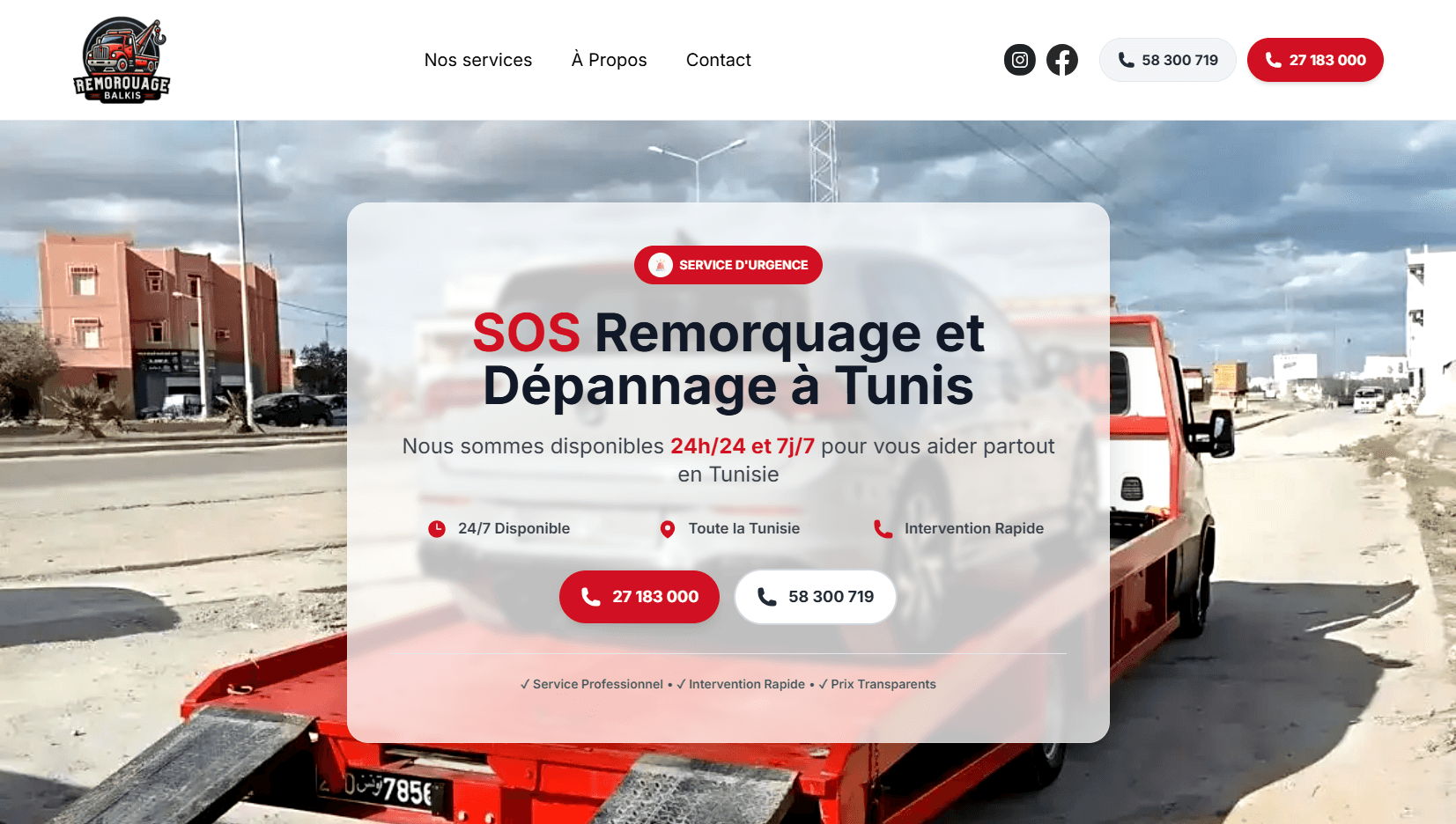 Remorquage Balkis Cover