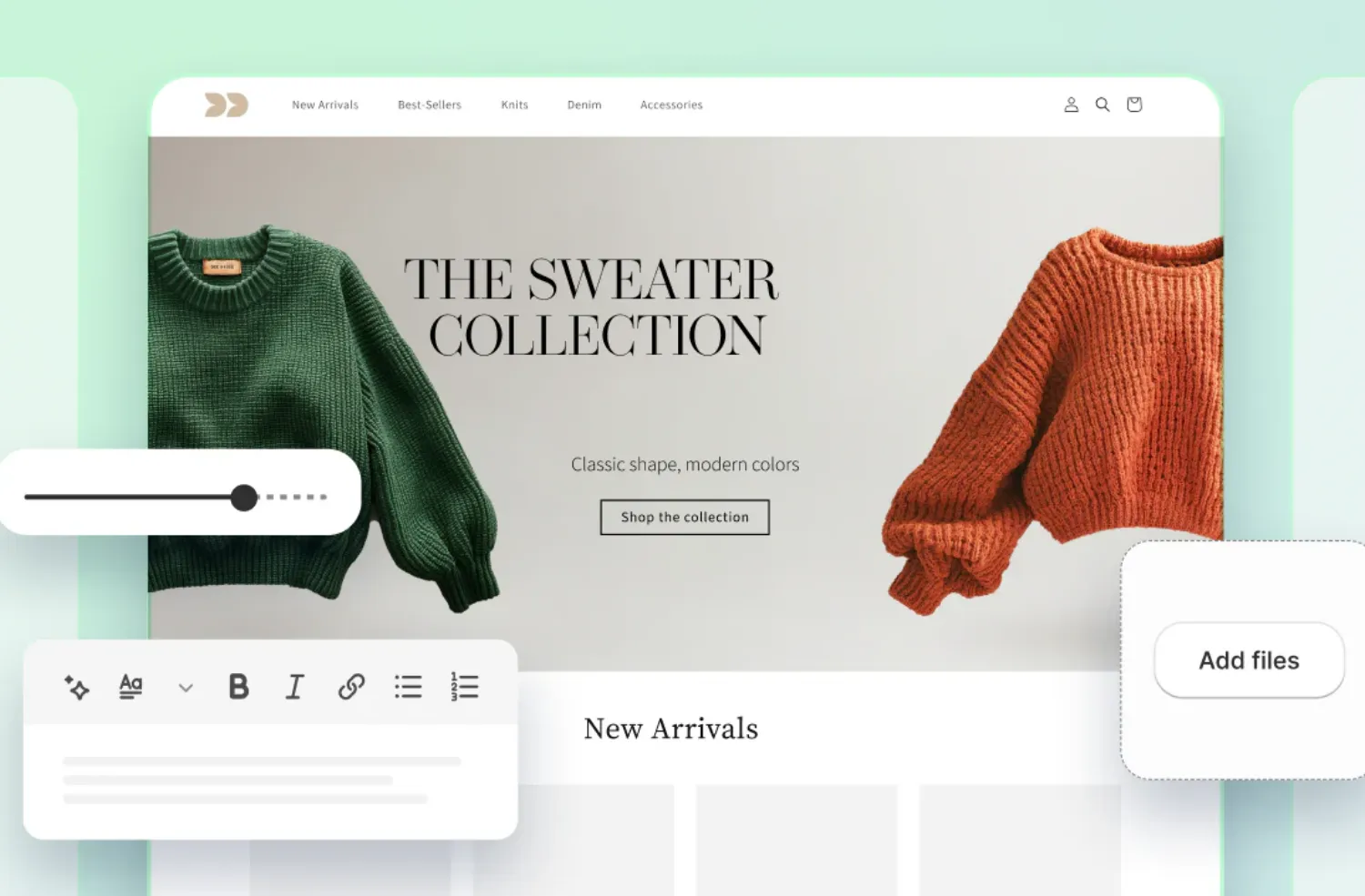 Boutique e-commerce Shopify professionnelle