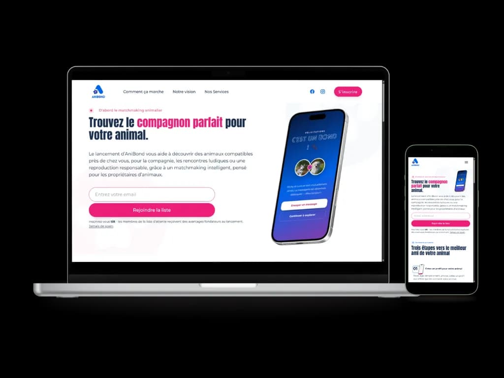 AniBond desktop preview