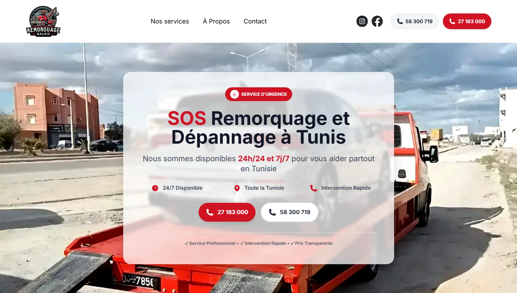 Remorquage Balkis Cover